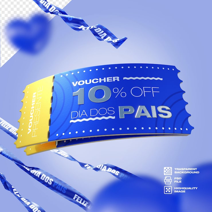 PSD coupon de réduction pour la fête des pères