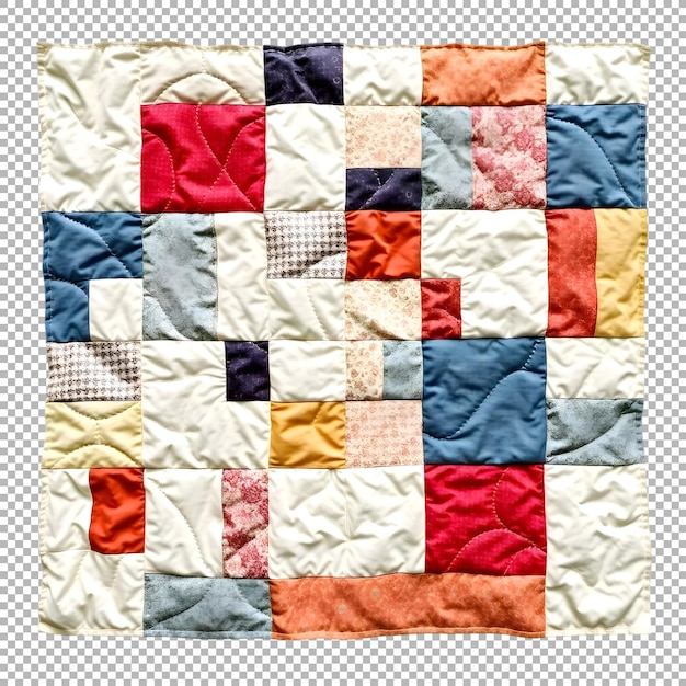 PSD courtepointe patchwork colorée