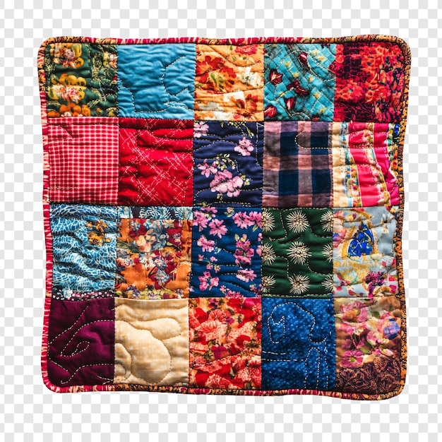PSD courtepointe patchwork colorée