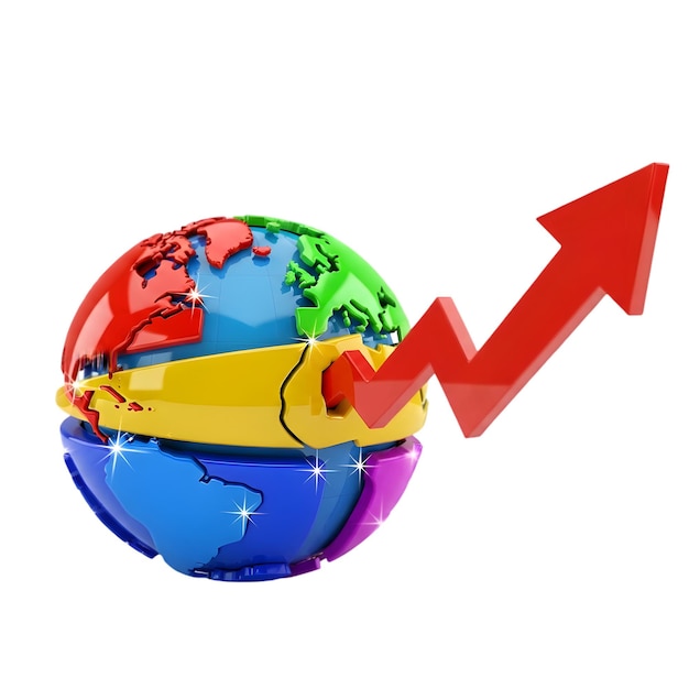 PSD croissance mondiale et progrès économique