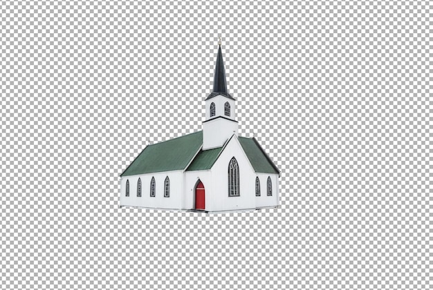 PSD das einzigartige kirchenmodell