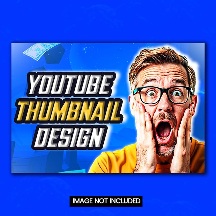 PSD desain thumbnail youtube yang luar biasa cara membuat thumbnail yang menarik