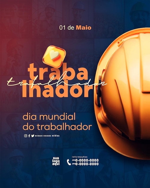 PSD dia dos trabalhadores