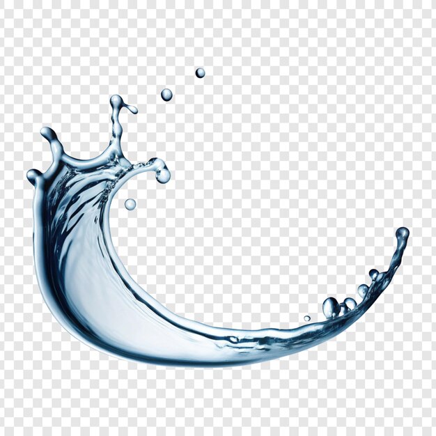PSD éclaboussure d'eau