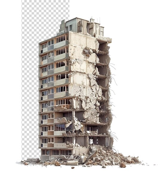 PSD un edificio con muchas ventanas y una imagen de un edificio con un edificio en el fondo