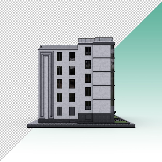 PSD edificio residencial aislado