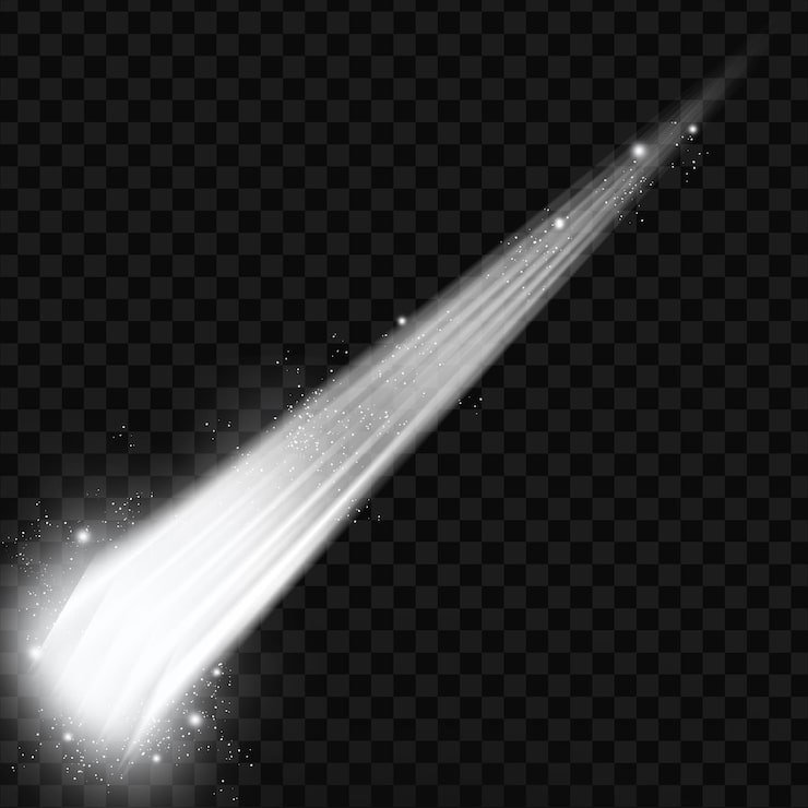 PSD efecto de líneas brillantes y brillantes