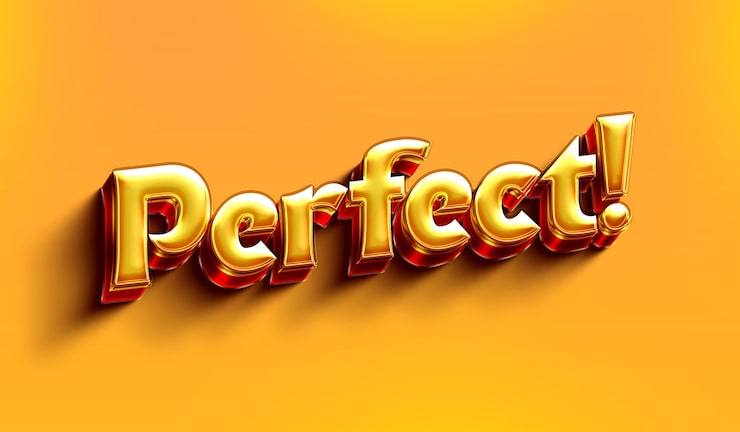 PSD efecto de texto editable