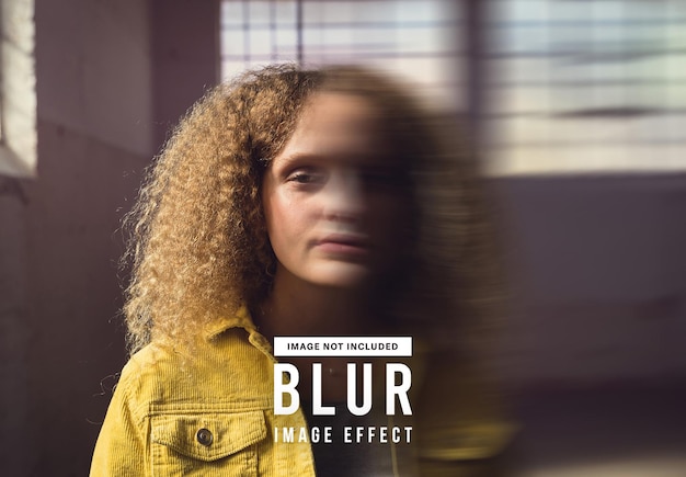 PSD effet d'image floue