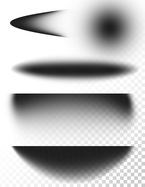 PSD effetti di ombra realistici