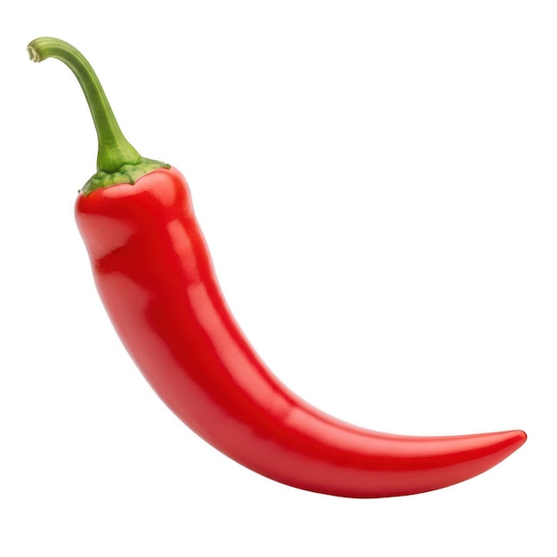 PSD einzelne rote chilischote