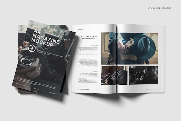 PSD ensemble de maquettes de magazines