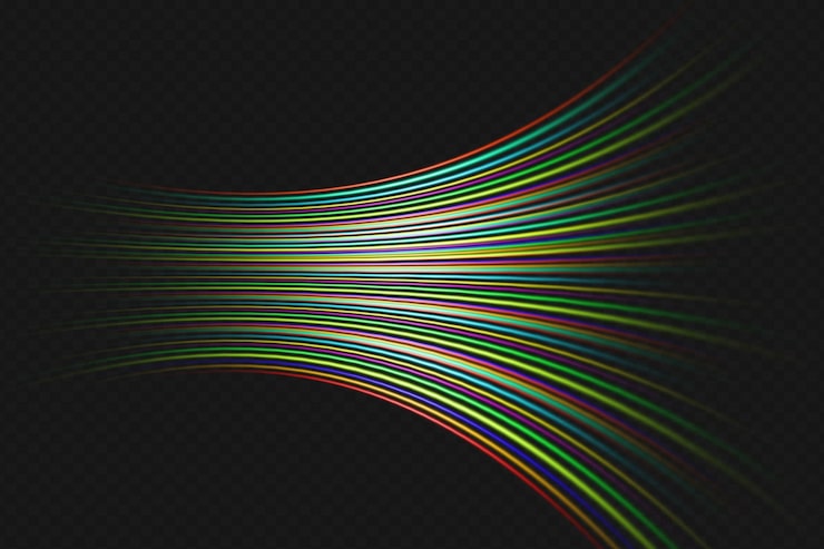 PSD farbige linien abstrakt hintergrund