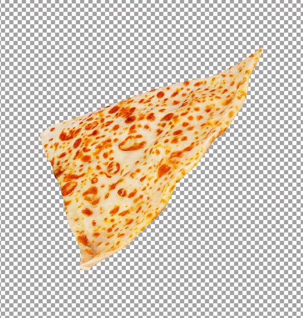 PSD fatia de pizza isolada em branco