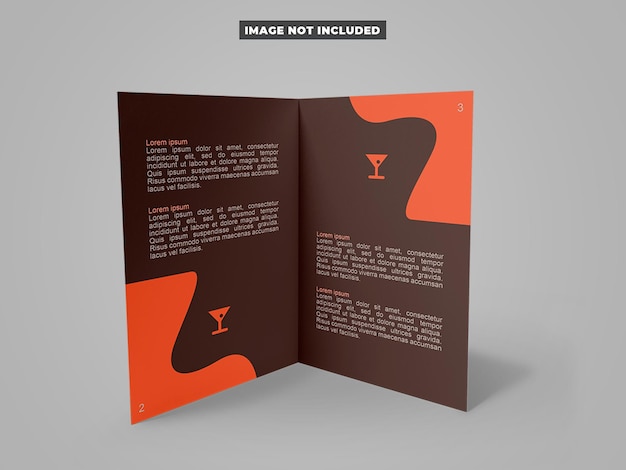 PSD flyer-modell