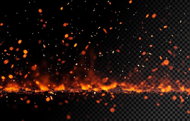 PSD el fondo de las brasas ardientes