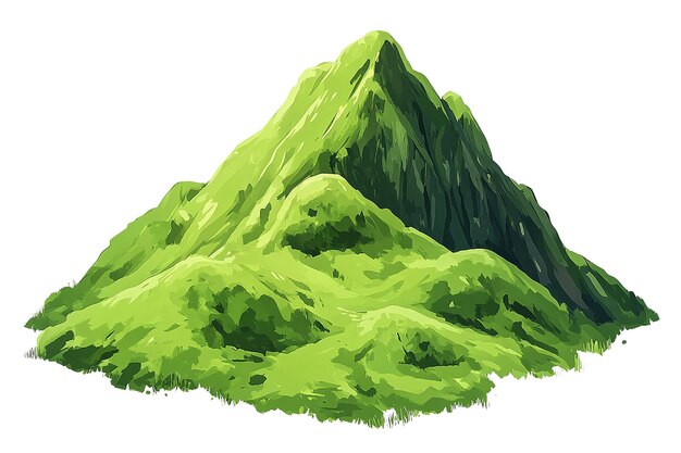 PSD fondo de montaña transparente