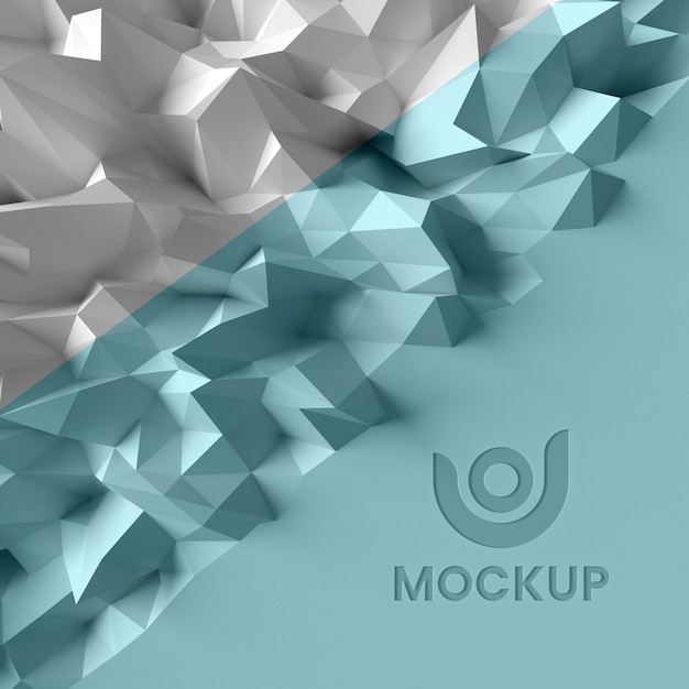 PSD fondo triangular 3d