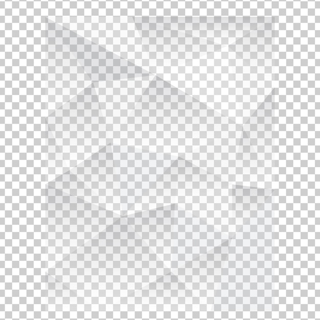 PSD forme geometriche su sfondo bianco