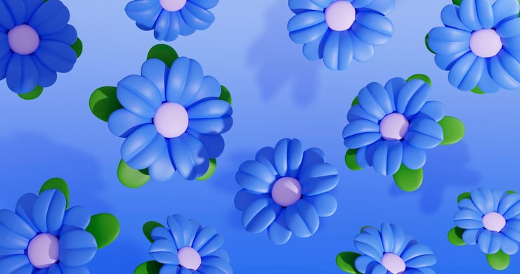 PSD fundamentos básicos de las flores