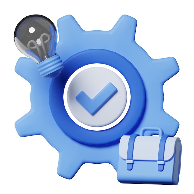 PSD gestion d'entreprise start up 3d