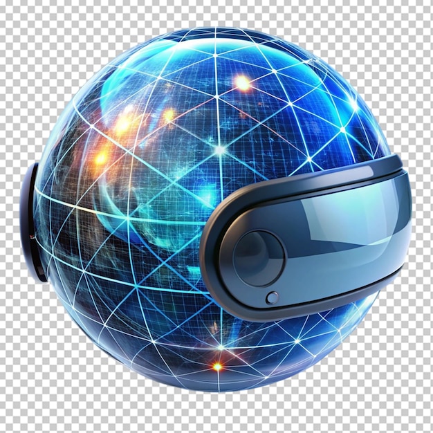PSD le globe lumineux est une conception abstraite créative.