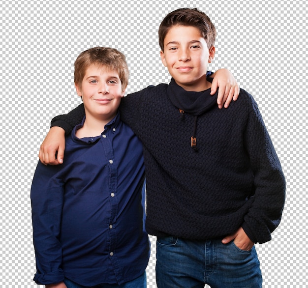 PSD gosses, étreindre, isolé