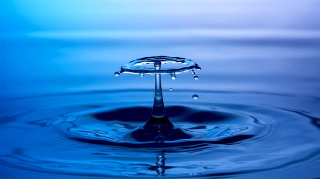 PSD une goutte d'eau