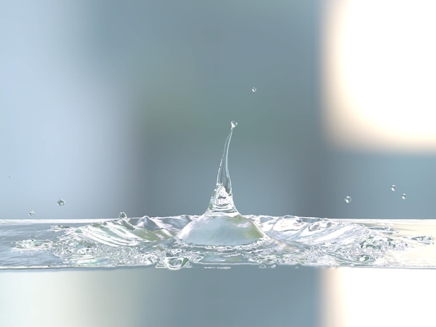 PSD goutte d'eau