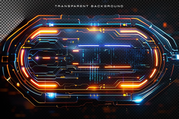 PSD hud-technologie-hintergrund