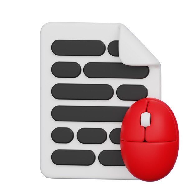 PSD icône interaction document