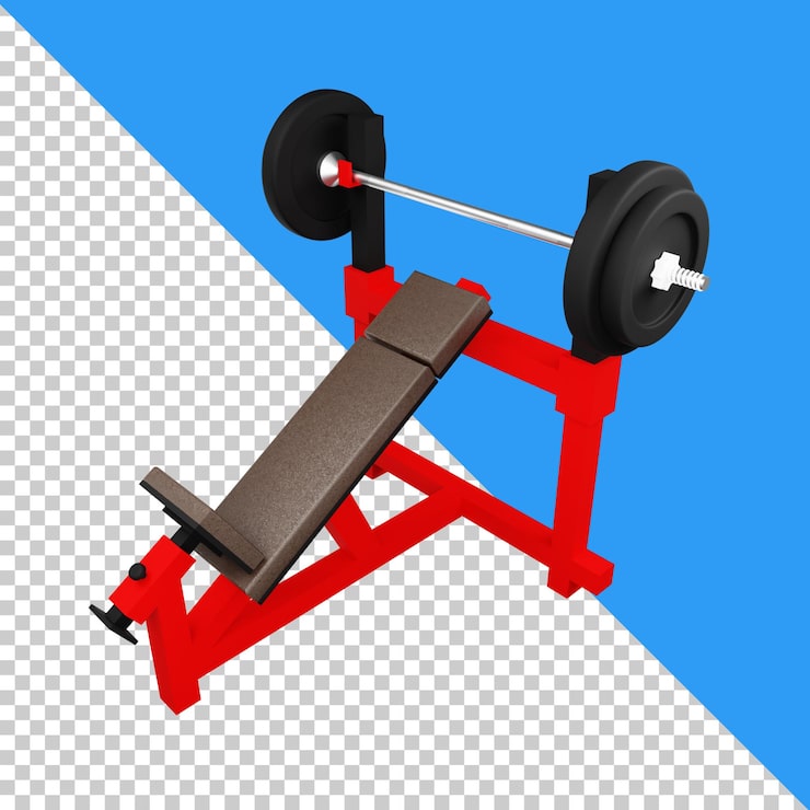 PSD icono 3d del paquete de fitness