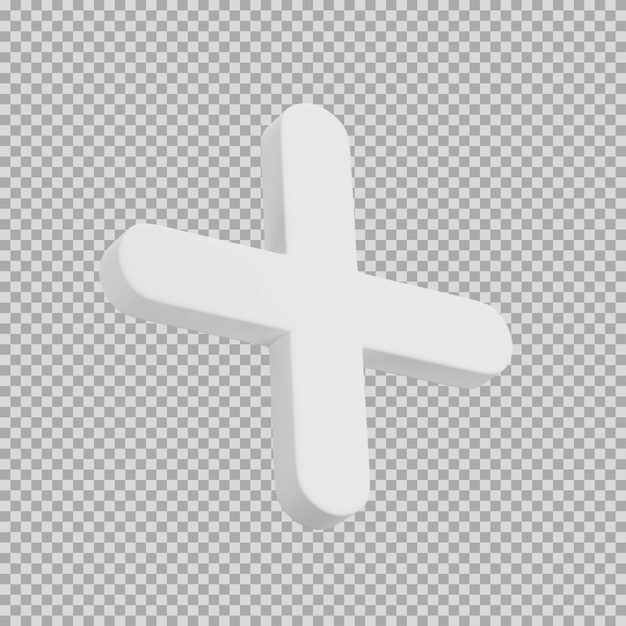PSD icono de arcilla 3d y dinámico