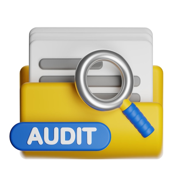 PSD ikon folder audit