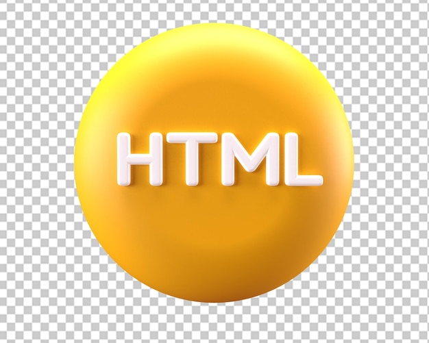 PSD ikon html render 3d