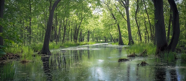 PSD il fiume serene forest