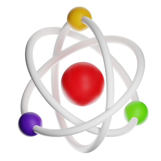 PSD ilustrasi model atom