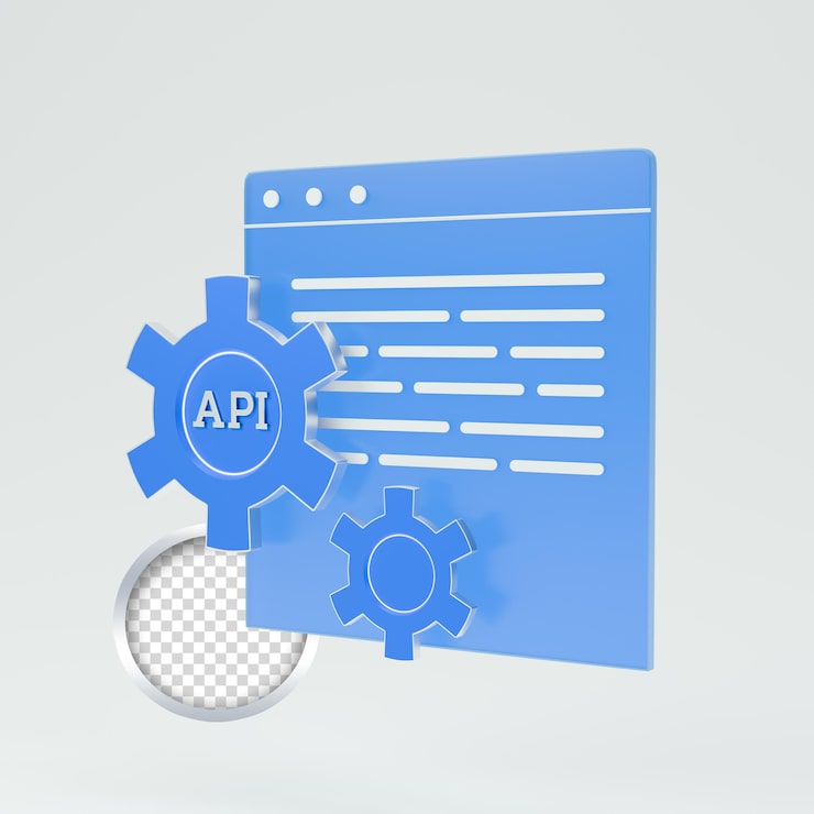 PSD integrasi halaman web api