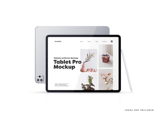 PSD ipad pro mockup