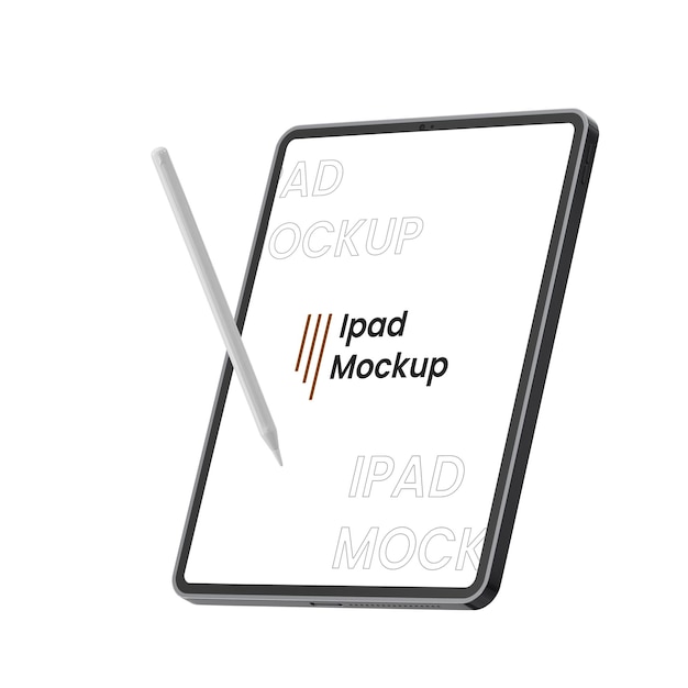 PSD ipad pro mockup