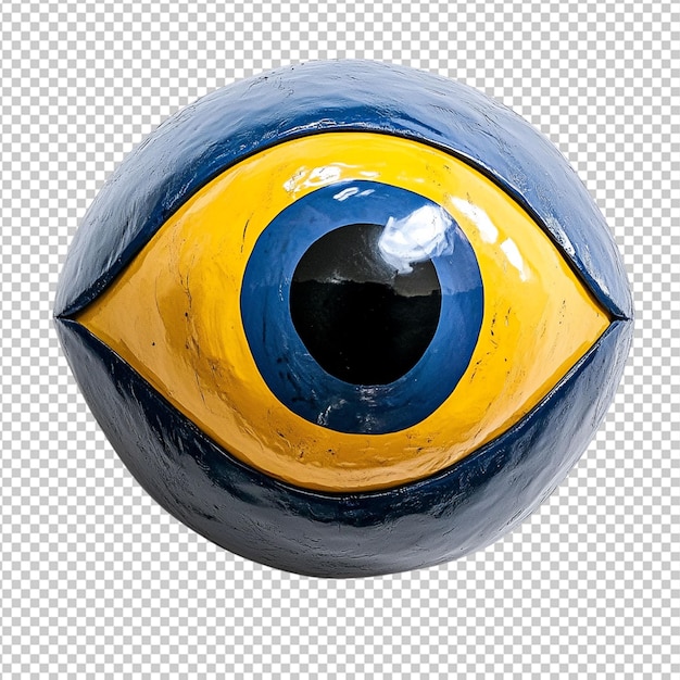 PSD el iris sobre un fondo transparente