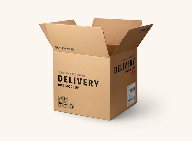 PSD kartonverpackungsmodell
