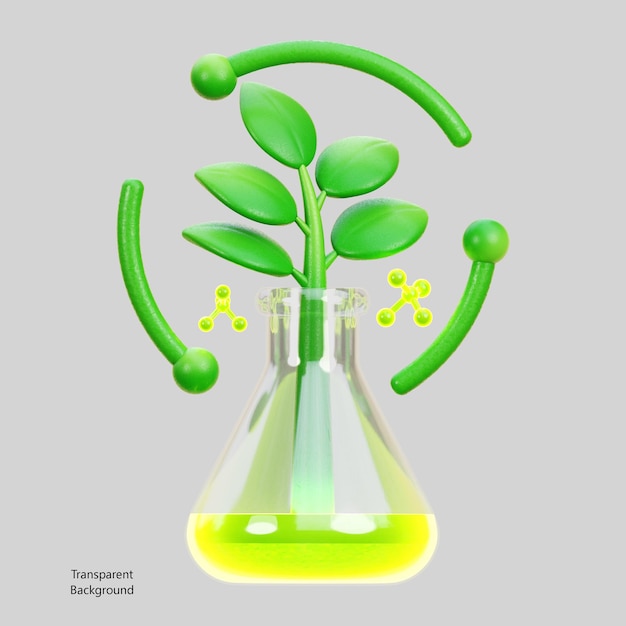PSD libro de biología abierto icono 3d