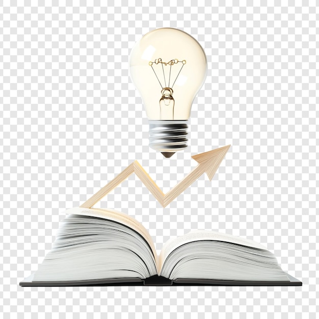 PSD libro bulb arrow el conocimiento es poder