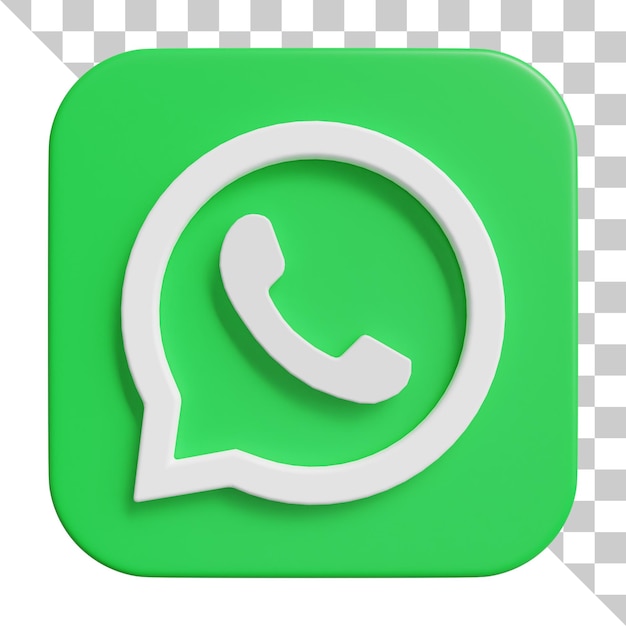 PSD logo 3d de médias sociaux