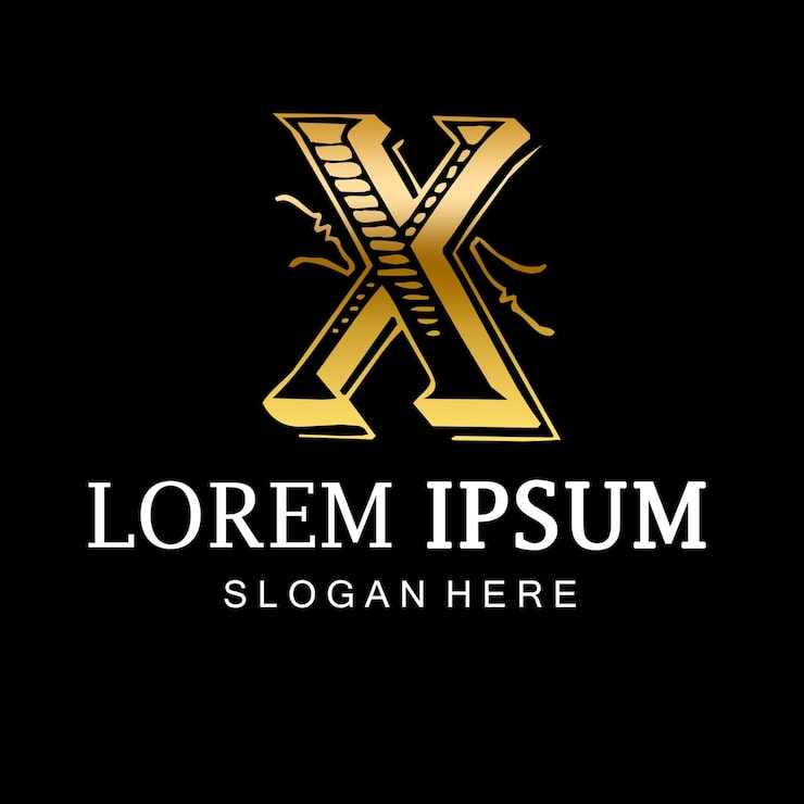 PSD logo monogram x emas