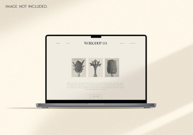 PSD macbook mockup