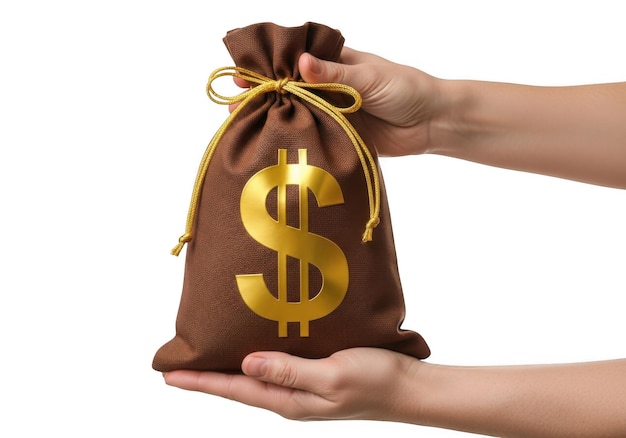 PSD main tenant le sac d'argent