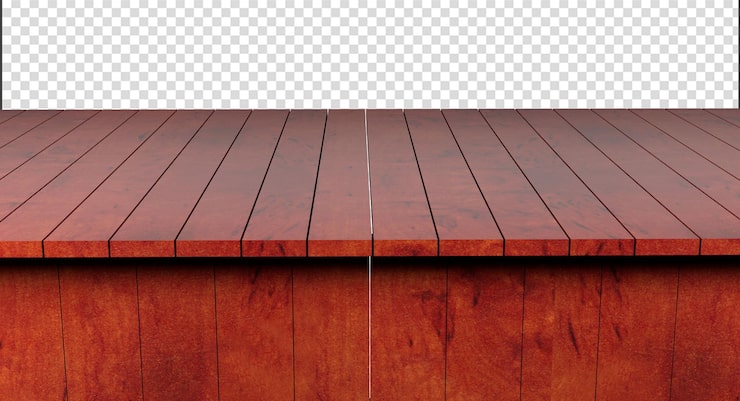 PSD mesa de madeira