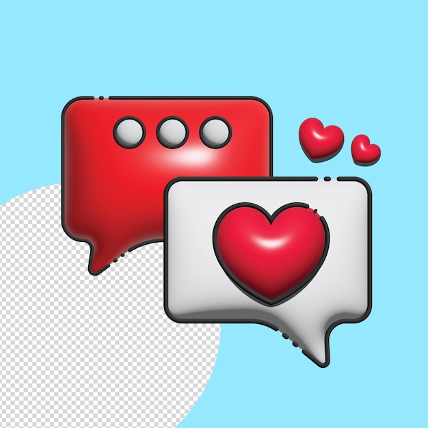 PSD message d'amour01